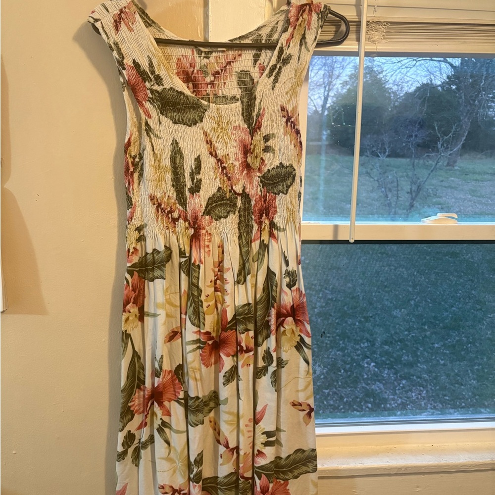 Floral Sleeveless Dress - Multicolor